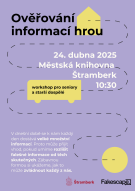 Workshop pro seniory: Ověřování informací zábavnou formou 1